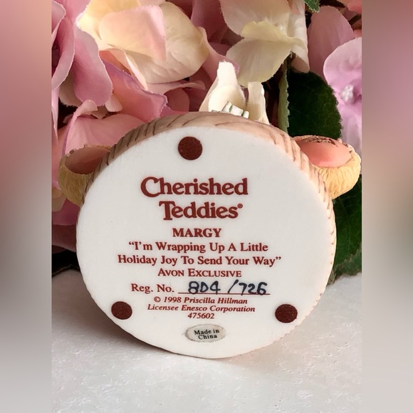 Cherished Teddies “MARGY” AVON Exclusive 1998 - Picture 2 of 8